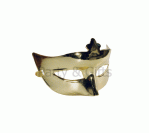 Chrome Eye Mask Gold